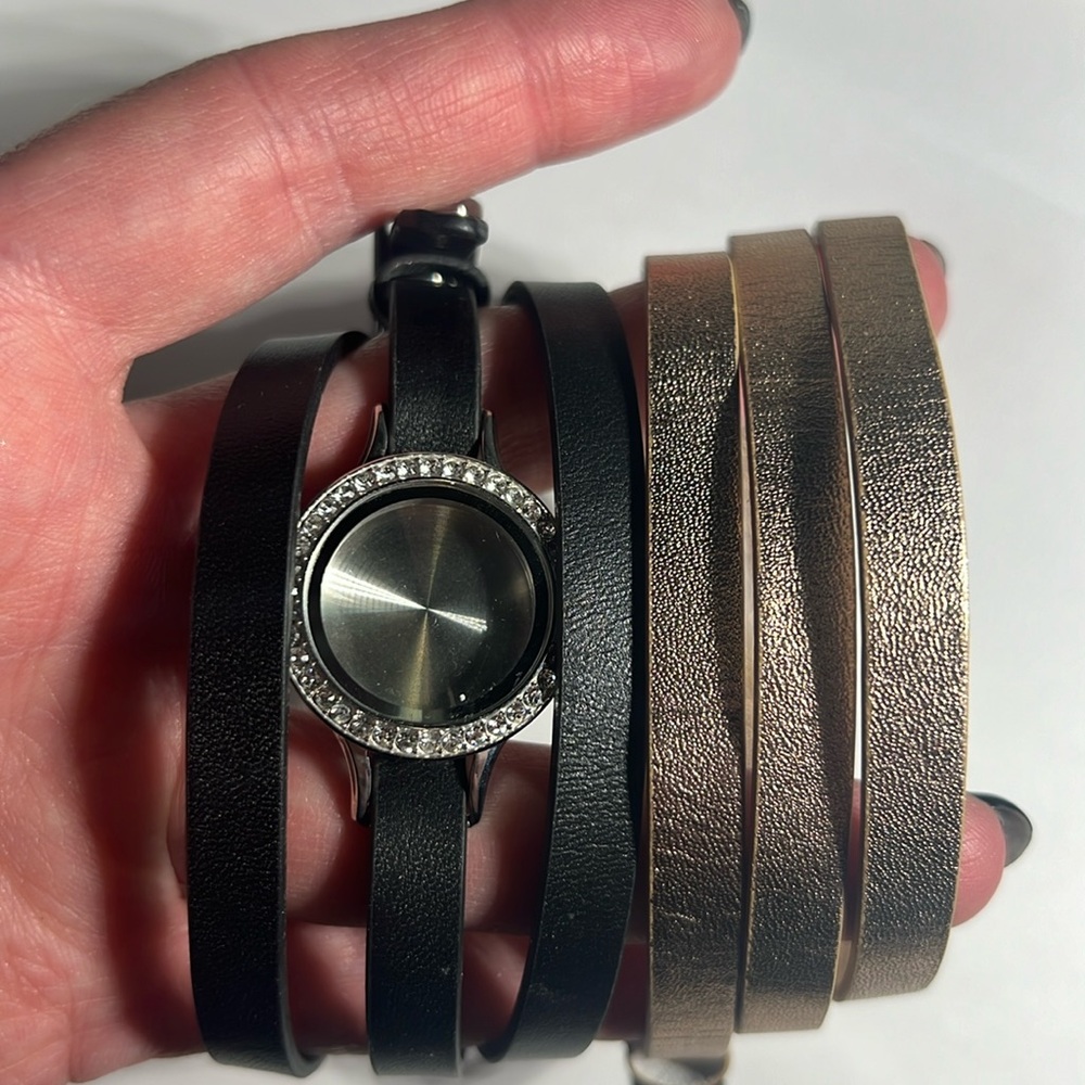Triple wrap Origami Owl Bracelet